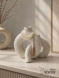 Vase Fusion Blanc