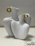 Duo de Vases Sculpturaux « Silhouette »